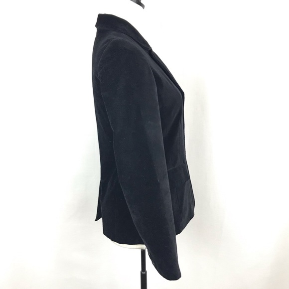 OLD NAVY | Classic Black Velvet Blazer - Picture 4 of 7